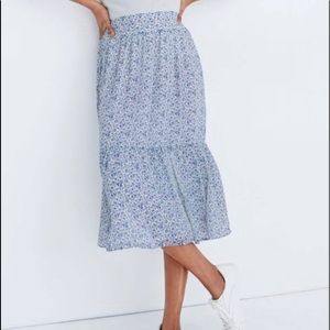 Madewell peasant skirt